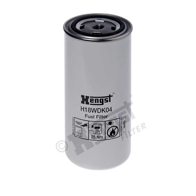 Слика на Филтер за гориво HENGST FILTER H18WDK04 за камион Iveco Eurotech MH 400 E 31 TP, 440 E 31 T, 440 E 31 TP - 310 коњи дизел