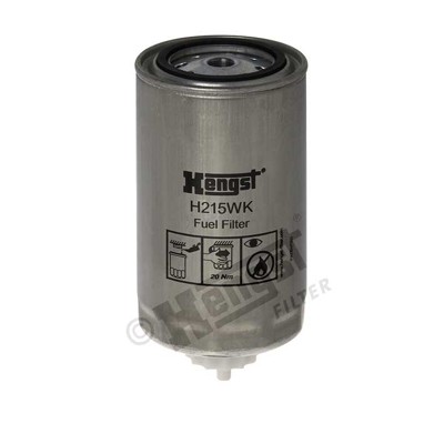 Слика на Филтер за гориво HENGST FILTER H215WK за камион Iveco Eurocargo 140 E D 25 tector, 140 E 25 P tector, 140 E 25 FP tector - 251 коњи дизел