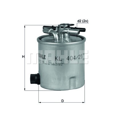 Слика на Филтер за гориво KNECHT KL 404/25