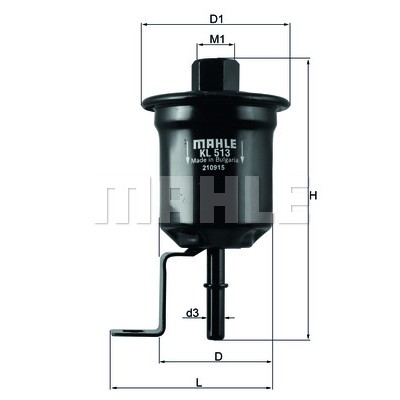 Слика на Филтер за гориво KNECHT KL 513