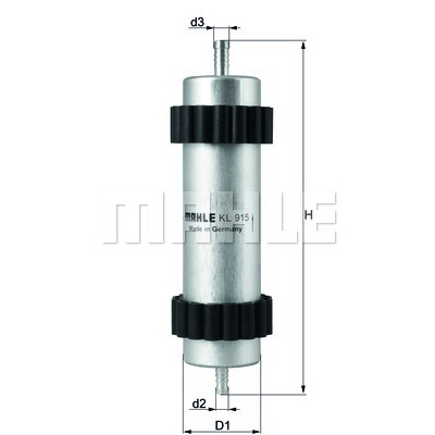 Слика на Филтер за гориво KNECHT KL 915