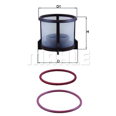 Слика на Филтер за гориво KNECHT KX 72D2 за камион MAN TGA 26.510 FDC, FDLC, FDLRC, FDRC - 510 коњи дизел