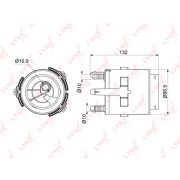 Слика 1 $на Филтер за гориво LYNXauto LF-998M
