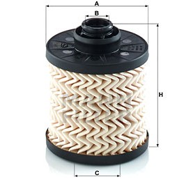 Слика на Филтер за гориво MANN-FILTER PU 7010 z за Peugeot 2008 1.6 BlueHDi 75 - 75 коњи дизел