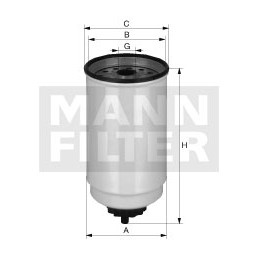 Слика на Филтер за гориво MANN-FILTER WK 10 017 x