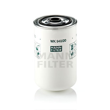 Слика на Филтер за гориво MANN-FILTER WK 940/20 за камион Renault Kerax 370.18 - 362 коњи дизел