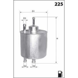 Слика на Филтер за гориво MECAFILTER  ELE6029