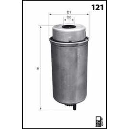 Слика на Филтер за гориво MECAFILTER  ELG5427