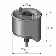 Слика 2 на Филтер за гориво PURFLUX CS762