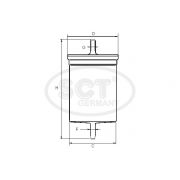 Слика 3 на Филтер за гориво SCT Germany ST 374