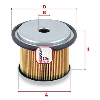 Слика на Филтер за гориво SOFIMA S 0422 N
