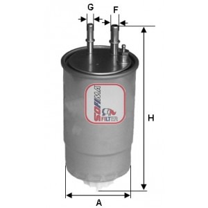 Слика на Филтер за гориво SOFIMA S 4117 NR за Renault Laguna 3 (BT0-1) 2.0 dCi (BT0M, BT0N, BT19) - 173 коњи дизел