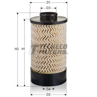 Слика на Филтер за гориво TECNECO FILTERS GS010635E за камион Iveco Daily 2006 Platform 65C14, 65C14 /P - 140 коњи дизел