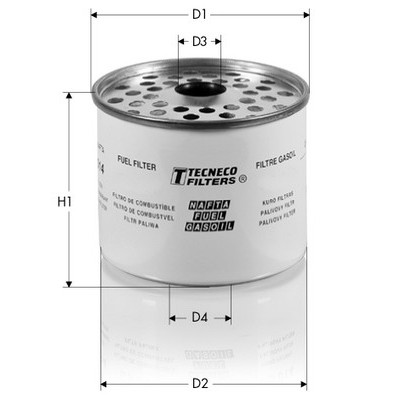 Слика на Филтер за гориво TECNECO FILTERS GS014