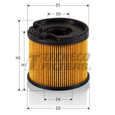 Слика на Филтер за гориво TECNECO FILTERS GS0301E за Peugeot 607 Saloon 2.2 HDI - 133 коњи дизел