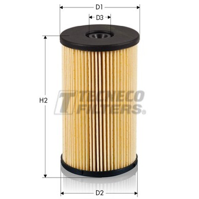 Слика на Филтер за гориво TECNECO FILTERS GS0825E за Seat Altea XL (5P5,5P8) 2.0 TDI 4x4 - 140 коњи дизел