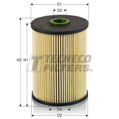 Слика на Филтер за гориво TECNECO FILTERS GS0936/1E за Seat Toledo 3 (5P2) 2.0 TDI 16V - 140 коњи дизел