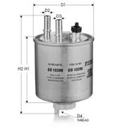 Слика 1 на Филтер за гориво TECNECO FILTERS GS10396