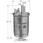Слика 1 на Филтер за гориво TECNECO FILTERS GS9452