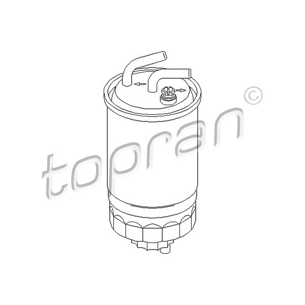 Слика на Филтер за гориво TOPRAN 301 055