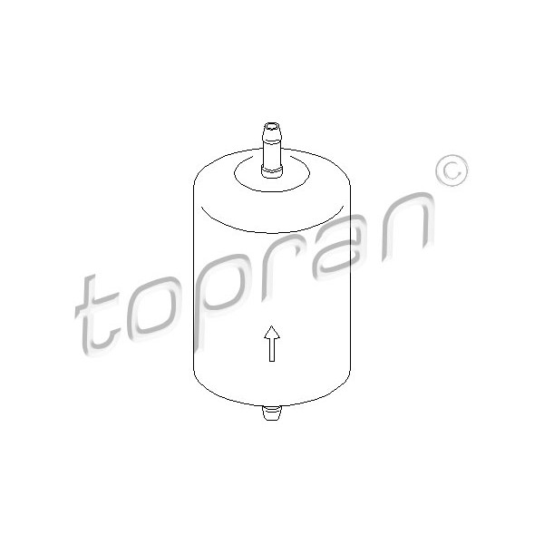 Слика на Филтер за гориво TOPRAN 401 032 за BMW 5 Touring E34 518 i - 115 коњи бензин