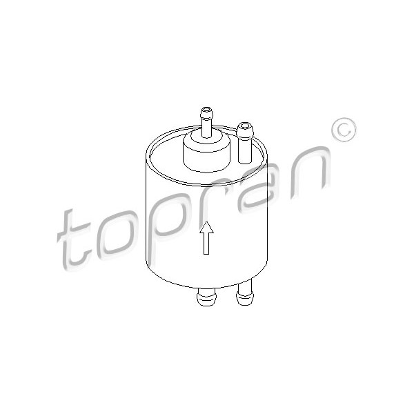 Слика на Филтер за гориво TOPRAN 401 034