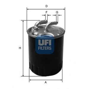 Слика на Филтер за гориво UFI 24.077.00