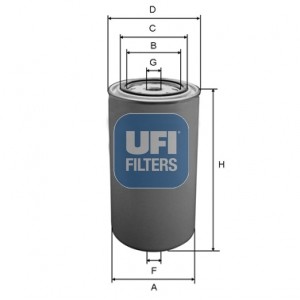 Слика на Филтер за гориво UFI 24.089.00 за камион DAF LF 55 FAN 55.250 - 250 коњи дизел