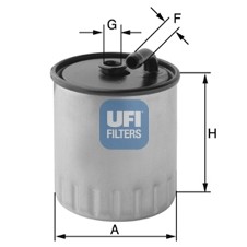 Слика на Филтер за гориво UFI 24.429.00