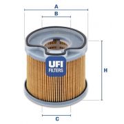 Слика 1 на Филтер за гориво UFI 26.691.00