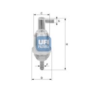 Слика 1 $на Филтер за гориво UFI 31.013.00