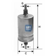 Слика 1 на Филтер за гориво UFI 31.510.00