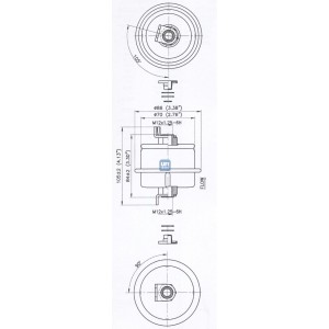 Слика на Филтер за гориво UFI 31.614.00