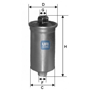 Слика на Филтер за гориво UFI 31.699.00