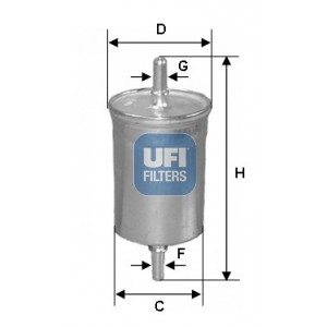 Слика на Филтер за гориво UFI 31.941.00