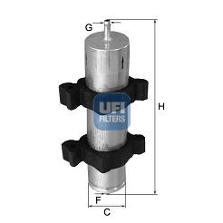 Слика на Филтер за гориво UFI 31.950.00