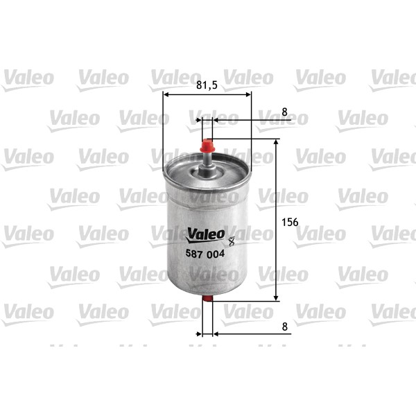 Слика на Филтер за гориво VALEO 587004 за Renault Safrane (B54) 3.0 - 170 коњи бензин