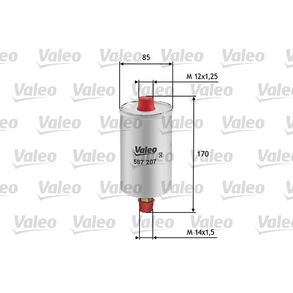 Слика на Филтер за гориво VALEO 587207