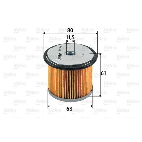 Слика на Филтер за гориво VALEO 587900 за Citroen BX Hatchback XB 19 D - 69 коњи дизел