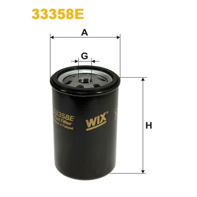 Слика на Филтер за гориво WIX FILTERS 33358E за камион Mitsubishi Canter (fb, fe, fg) 3.0 - 156 коњи 