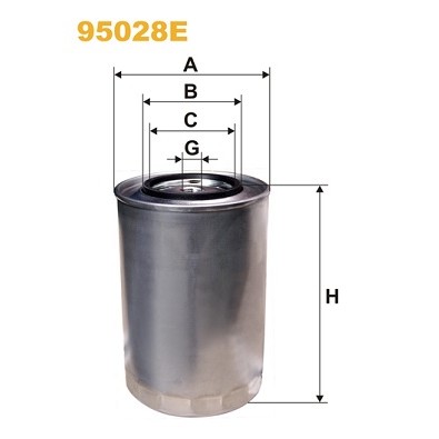 Слика на Филтер за гориво WIX FILTERS 95028E за камион Iveco Stralis AD 260S43, AT 260S43 - 430 коњи дизел