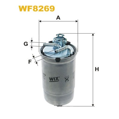 Слика на Филтер за гориво WIX FILTERS WF8269 за VW Polo 4 (9n) 1.9 TDI - 101 коњи дизел