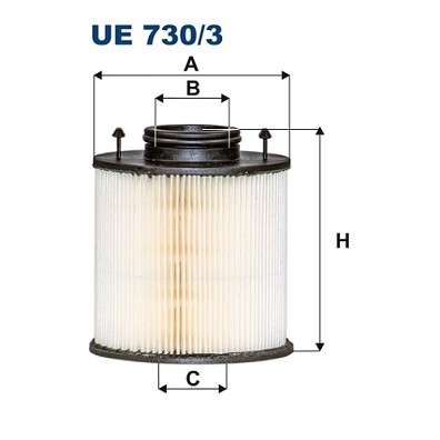 Слика на филтер за издувен систем (adblue) FILTRON UE 730/3 за камион MAN TGA 26.480 FDHC, FDHC/M, FDHLC - 480 коњи дизел