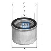 Слика 1 на филтер за издувен систем (adblue) UFI 27.A86.00