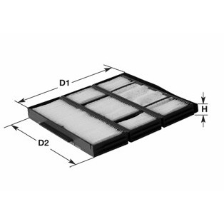 Слика на Филтер за кабина CLEAN FILTERS NC2371CA за BMW X5 F15 sDrive 25 d - 231 коњи дизел