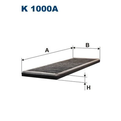 Слика на Филтер за кабина FILTRON K 1000A