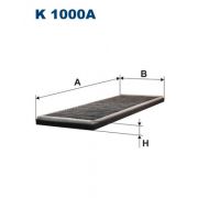 Слика 1 на Филтер за кабина FILTRON K 1000A