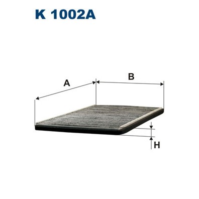 Слика на Филтер за кабина FILTRON K 1002A