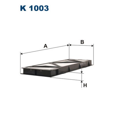 Слика на Филтер за кабина FILTRON K 1003