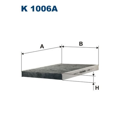 Слика на Филтер за кабина FILTRON K 1006A за Skoda Octavia (1U2) 1.6 - 101 коњи бензин